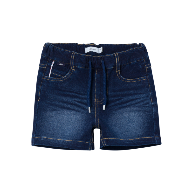 Denim Sweat Shorts Ryan - Mørkeblå Denim til Drenge