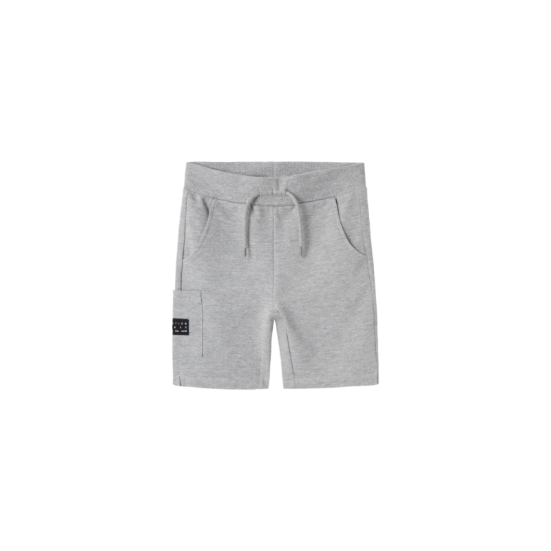 Lækre Lange Sweat Shorts Vivasse i Grå Melange