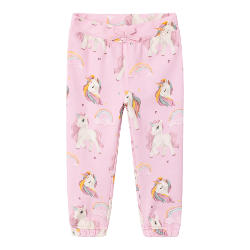 Søde sweatpants med enhjørninger - Harumi Parfait Pink