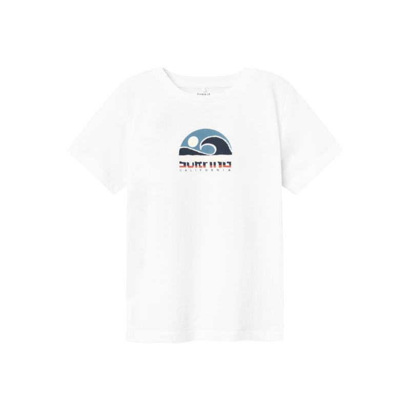 T-shirt Hatune i lys hvid fra Name It - Mega cool design!