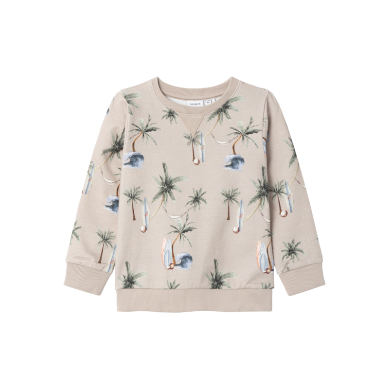 Sweatshirt Hermod i Ren Cashmere fra Name It - Kvalitet!