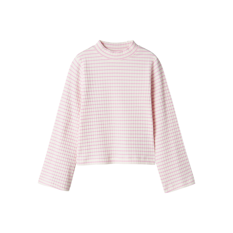 Langærmet Bluse Kalone i Pastel Lavender - Smartkidz.dk