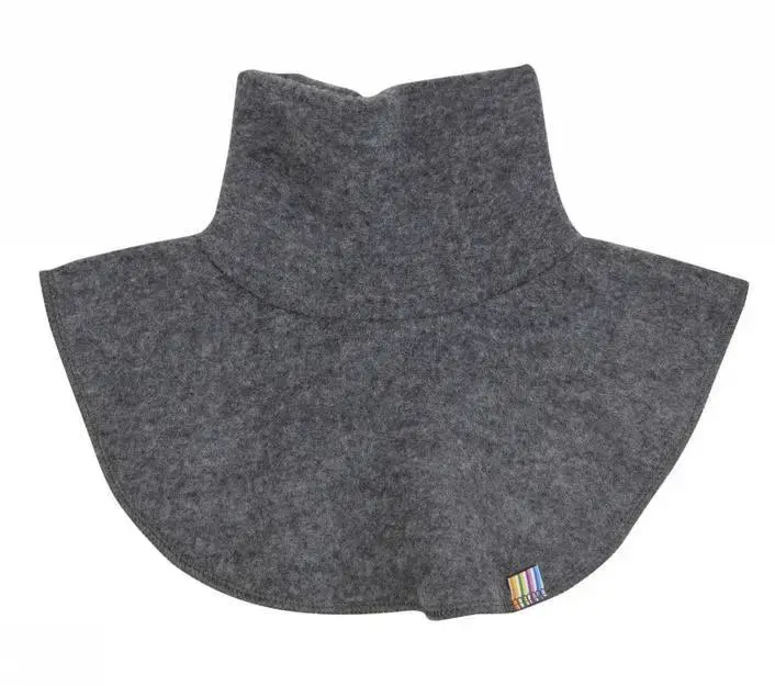 Grå Soft Wool Halsedisse til Børn fra Joha