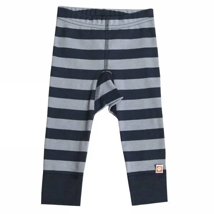 Baby Leggings I Blå Striber fra Katvig