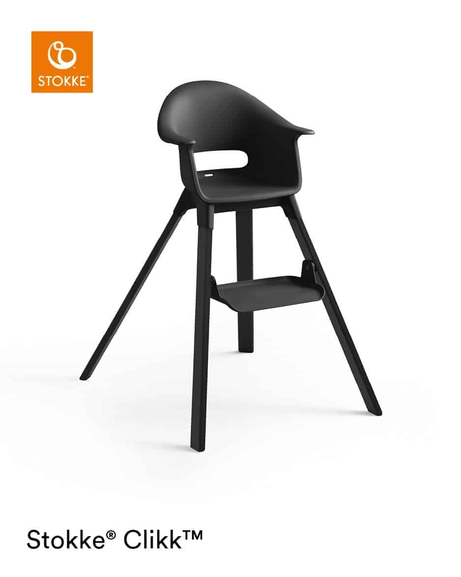 â® Clikkâ¢ Højstol, Midnight Black fra Stokke