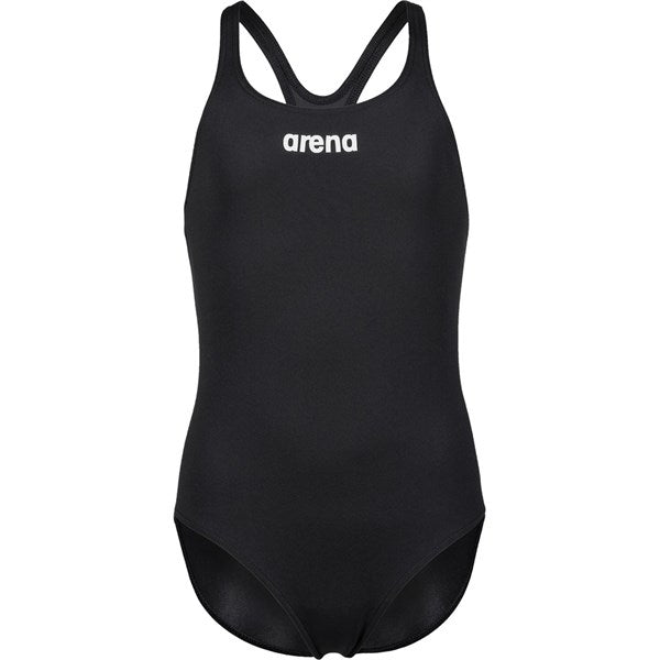 Arena Team Badedragt Swim Pro - Solid Sort/Hvid 13 år