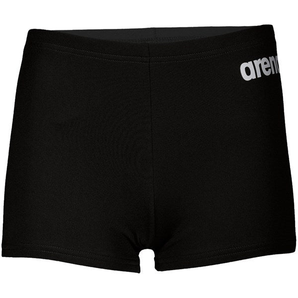 Team Badeshorts Solid Black White fra Arena - Badebukser