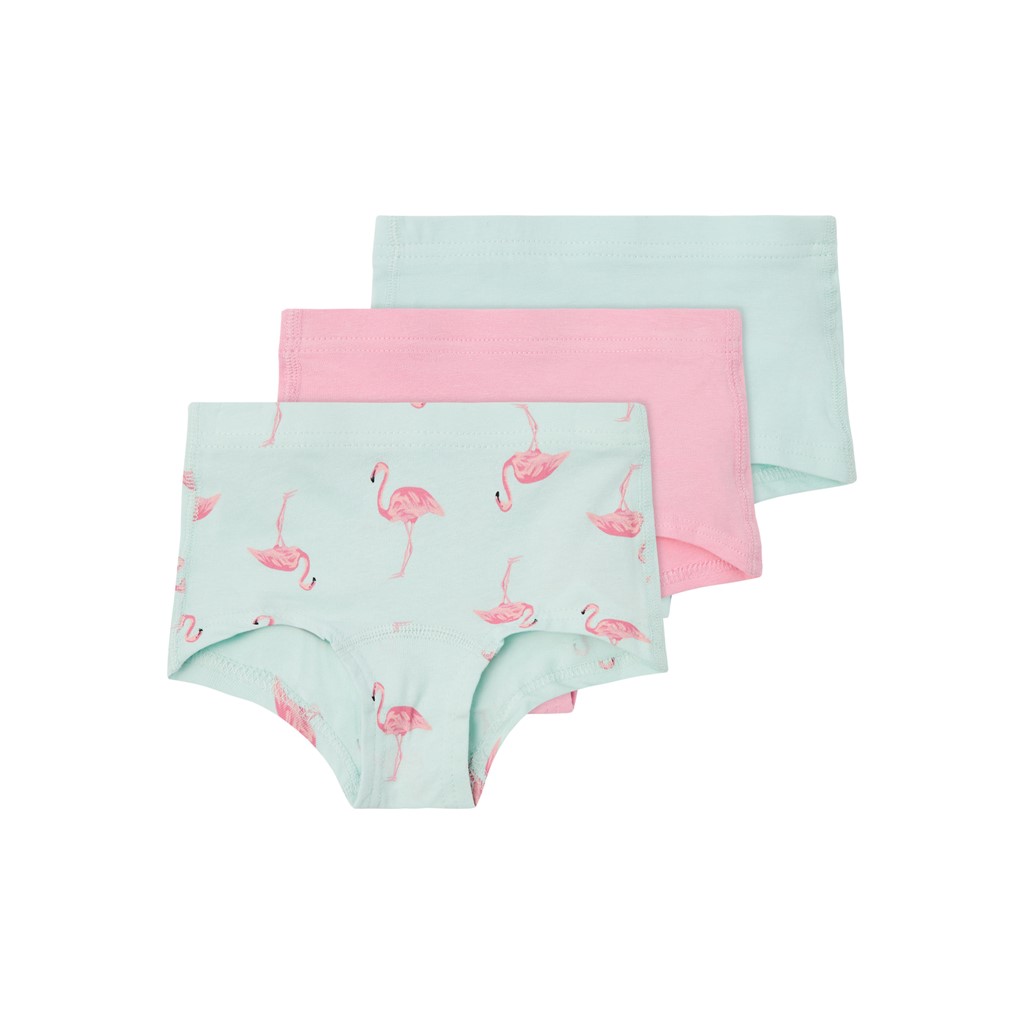 3 Pak Tights Glacier Flamingo fra Name It