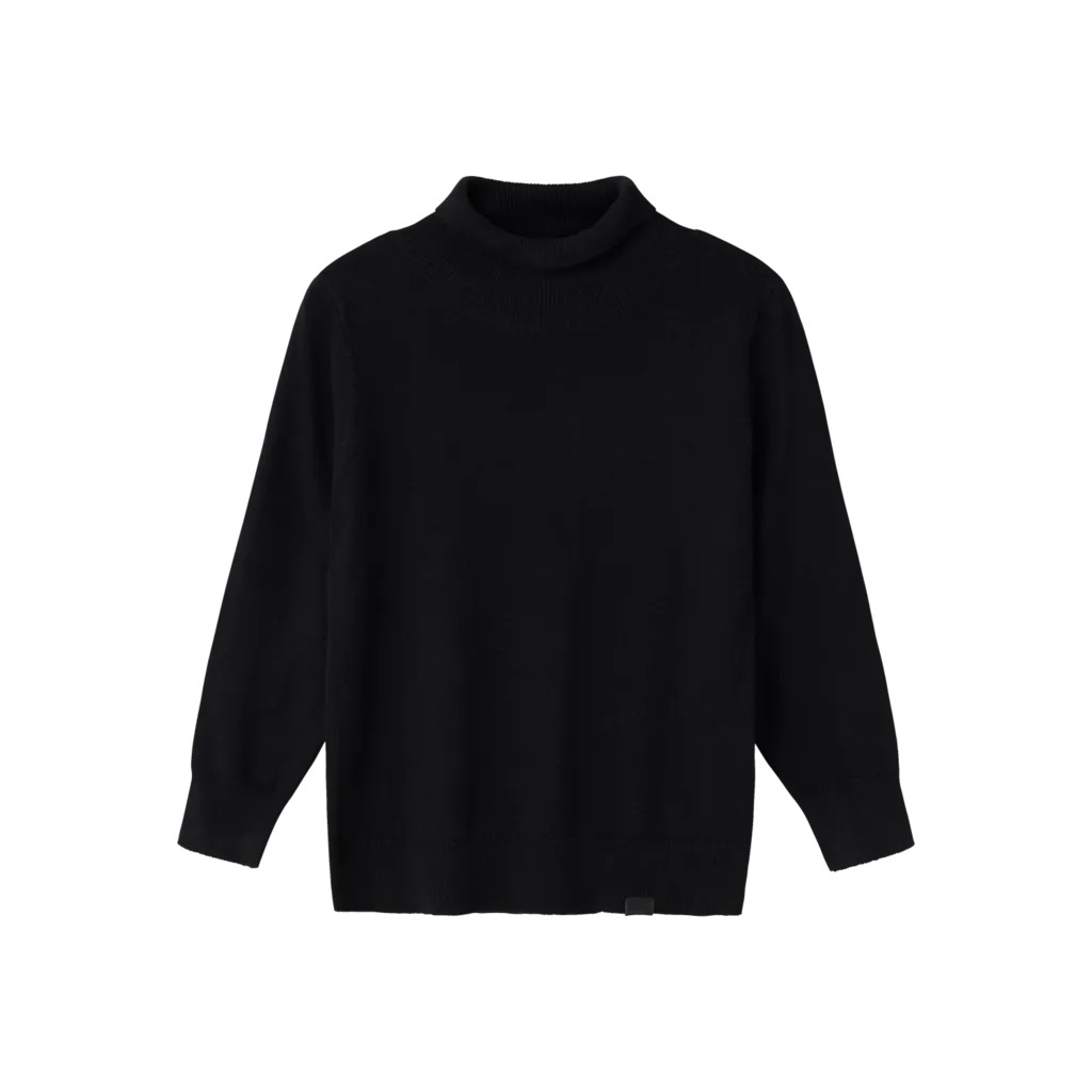 Rullekrave Striktrøje Romil Black fra Name It