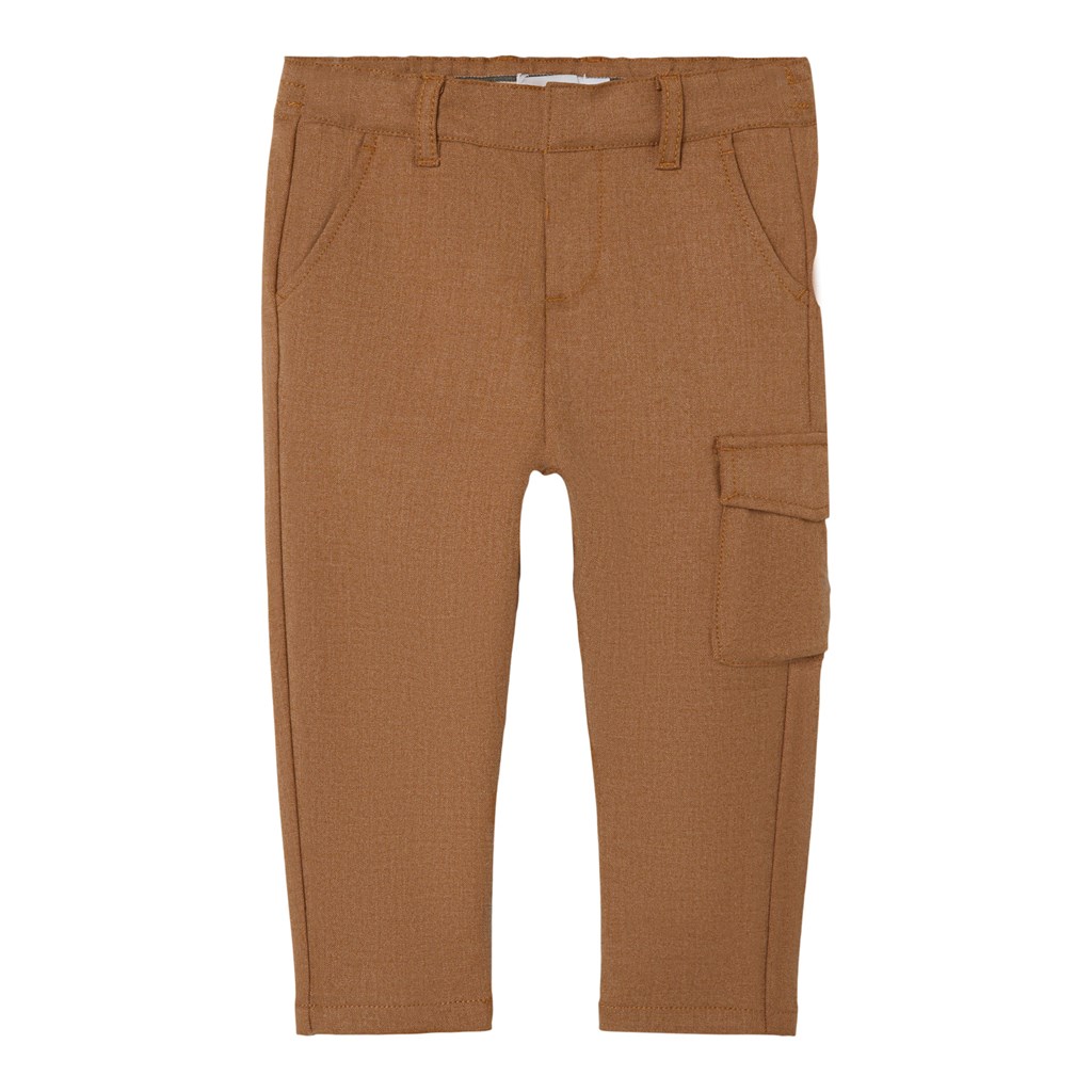 Twill Cargo Bukser Ryan Bone Brown fra Name It