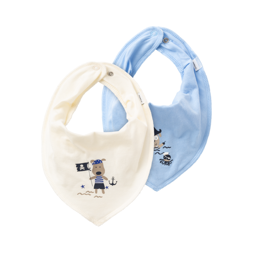2 Pak Hagesmække Yasimformat Chambray Blue fra Name It