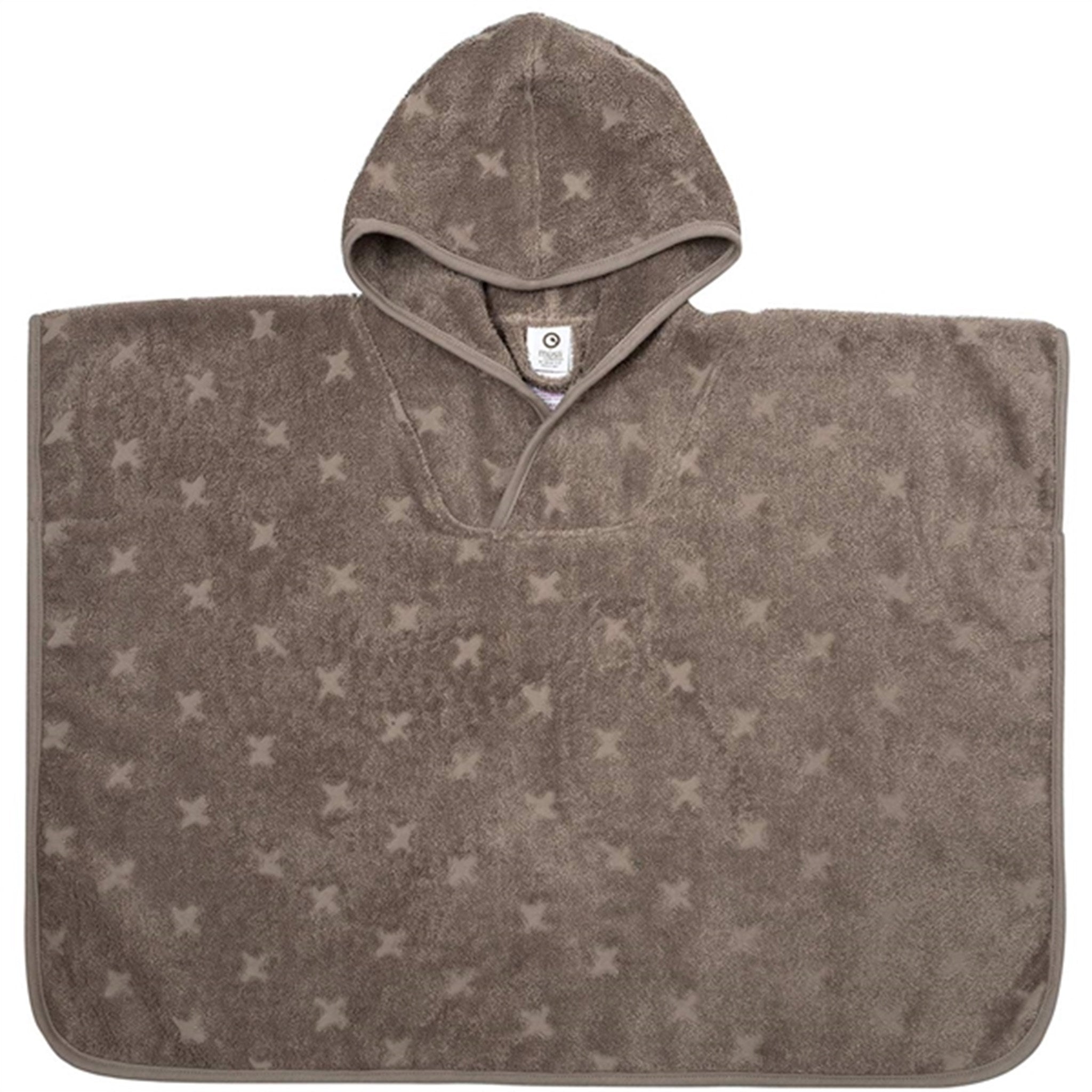 Håndklæde Poncho Cashew - Badeponcho i 100% bomuld