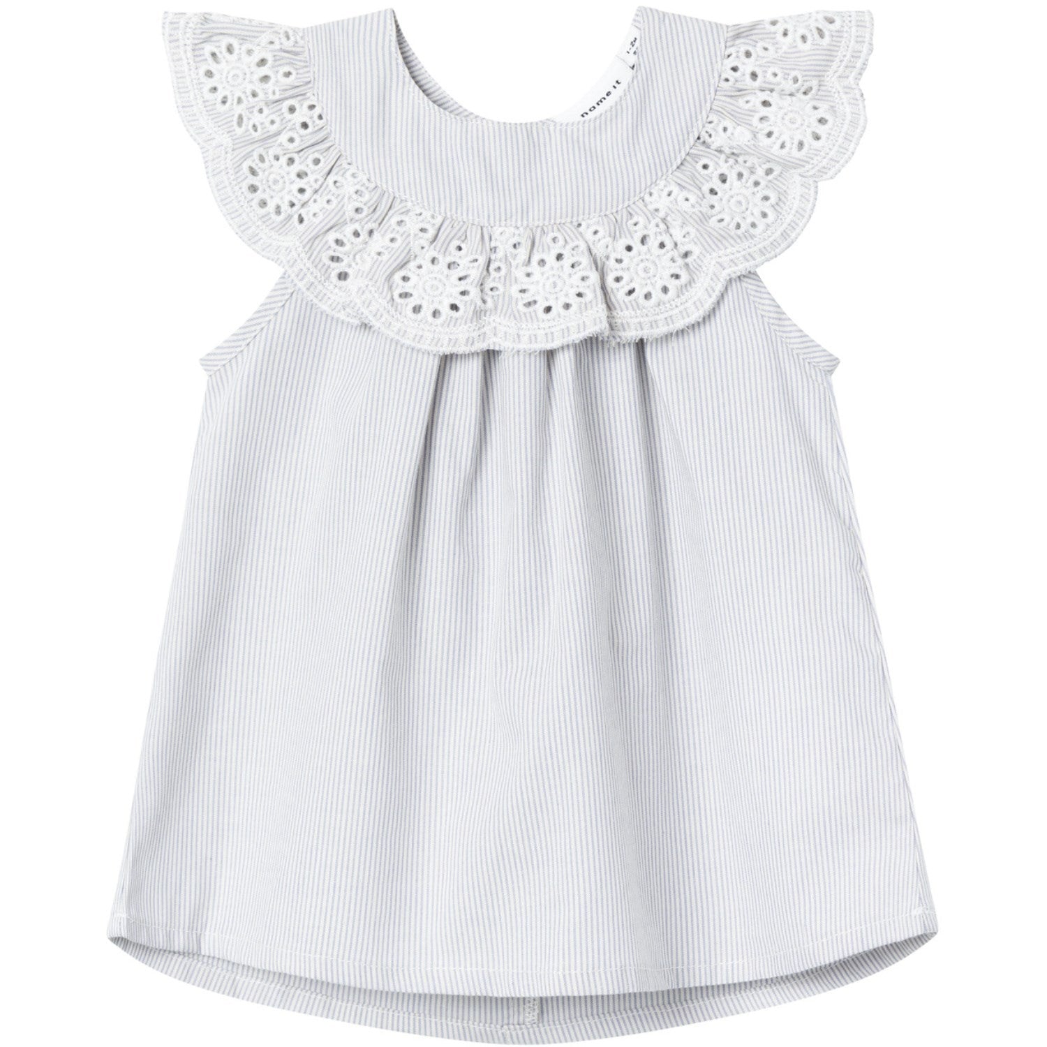 Chambray Blue Hiline Kjole til Børn - Stilfuld Design