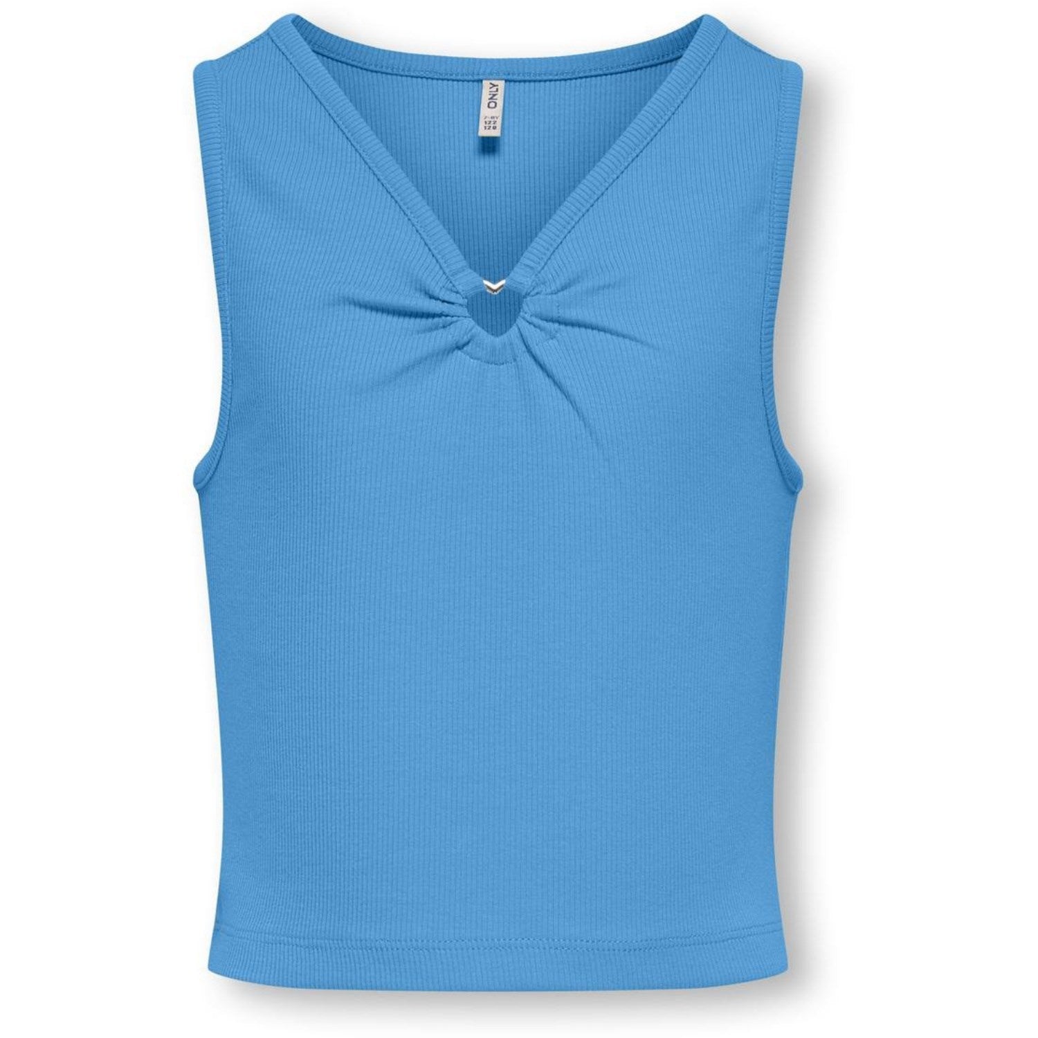 Azure Blue Nessa Heart Top - Legende og Charmerende!