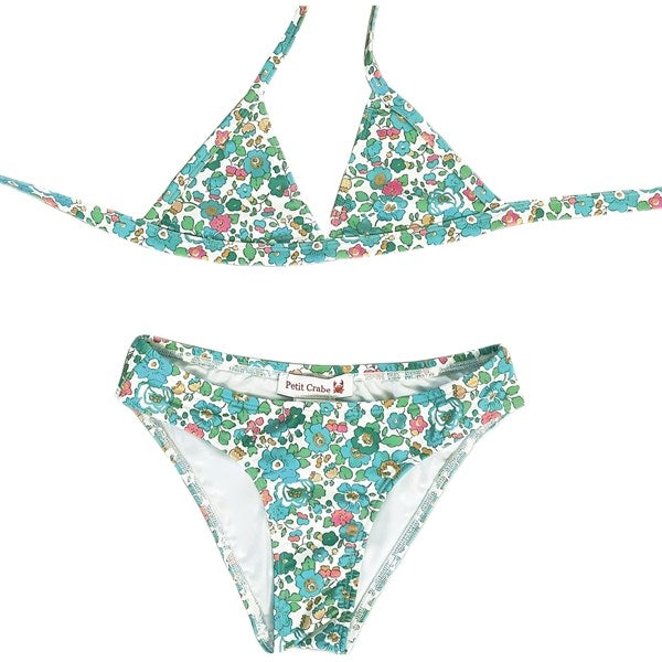 Betsy D Elle Triangle Bikini i Liberty® Stof - UV-beskyttelse