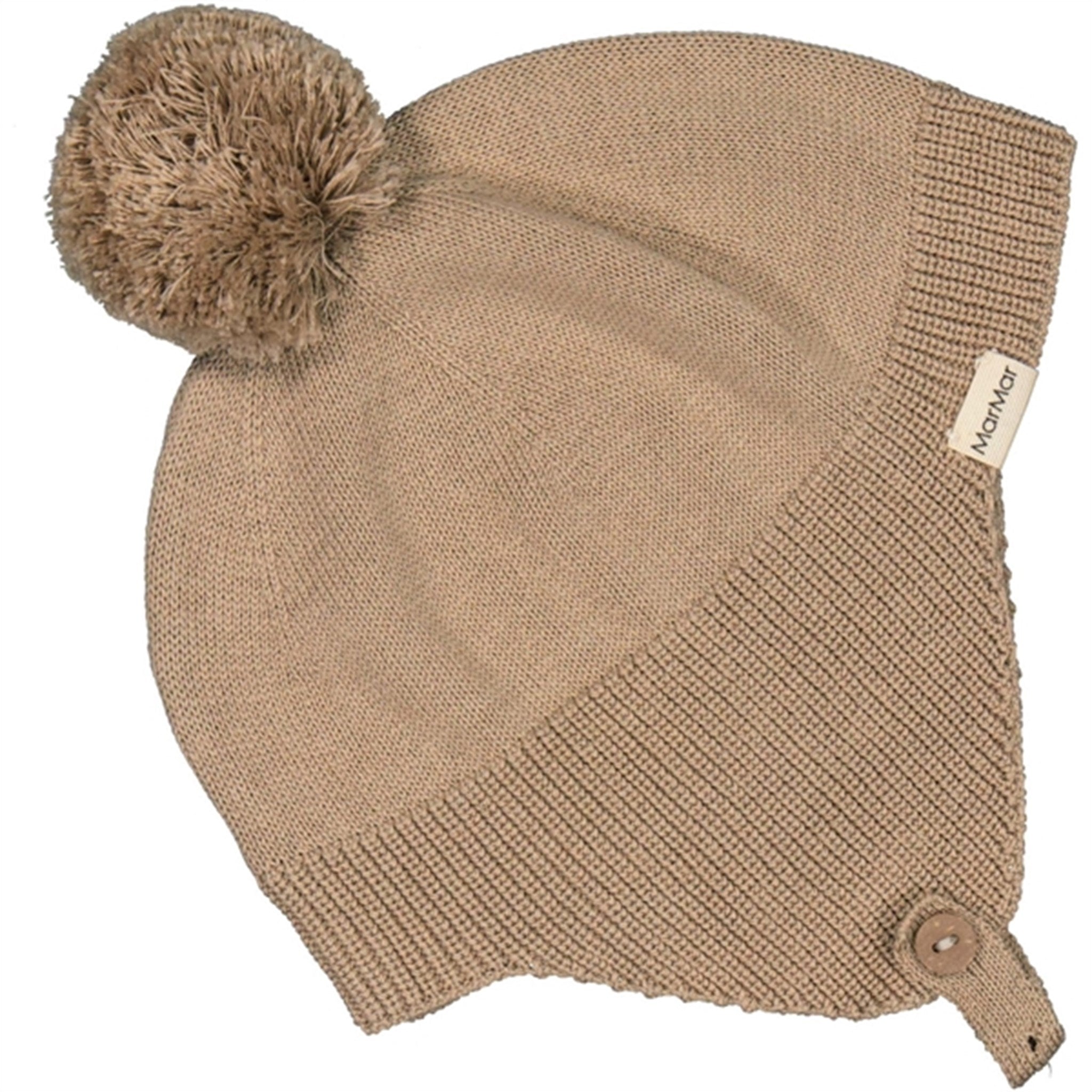 Aly Pompom Hue i Alpaca - Beanie med Ørebeskyttelse