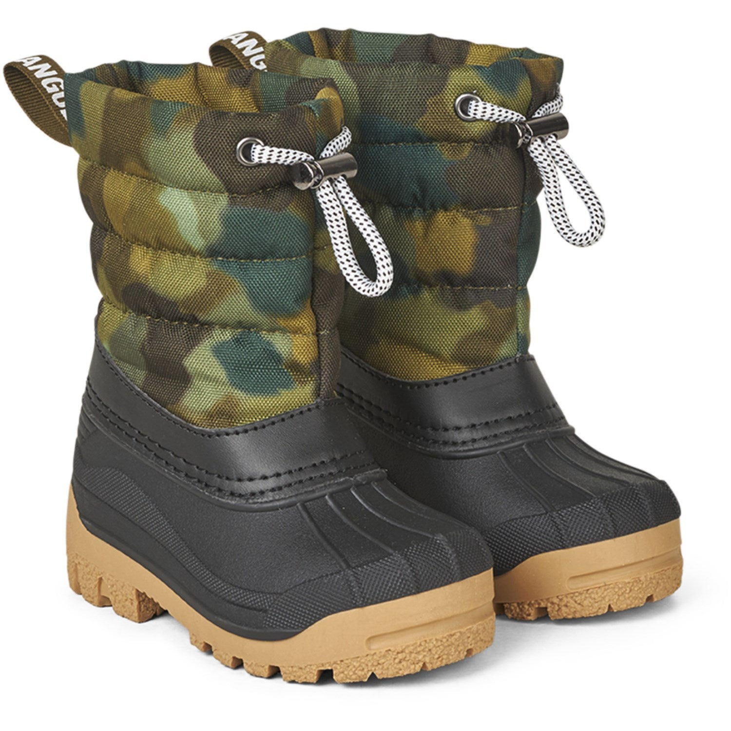 Camo Print Termo Støvle med Uldfoer til Børn - Super Tilbud!