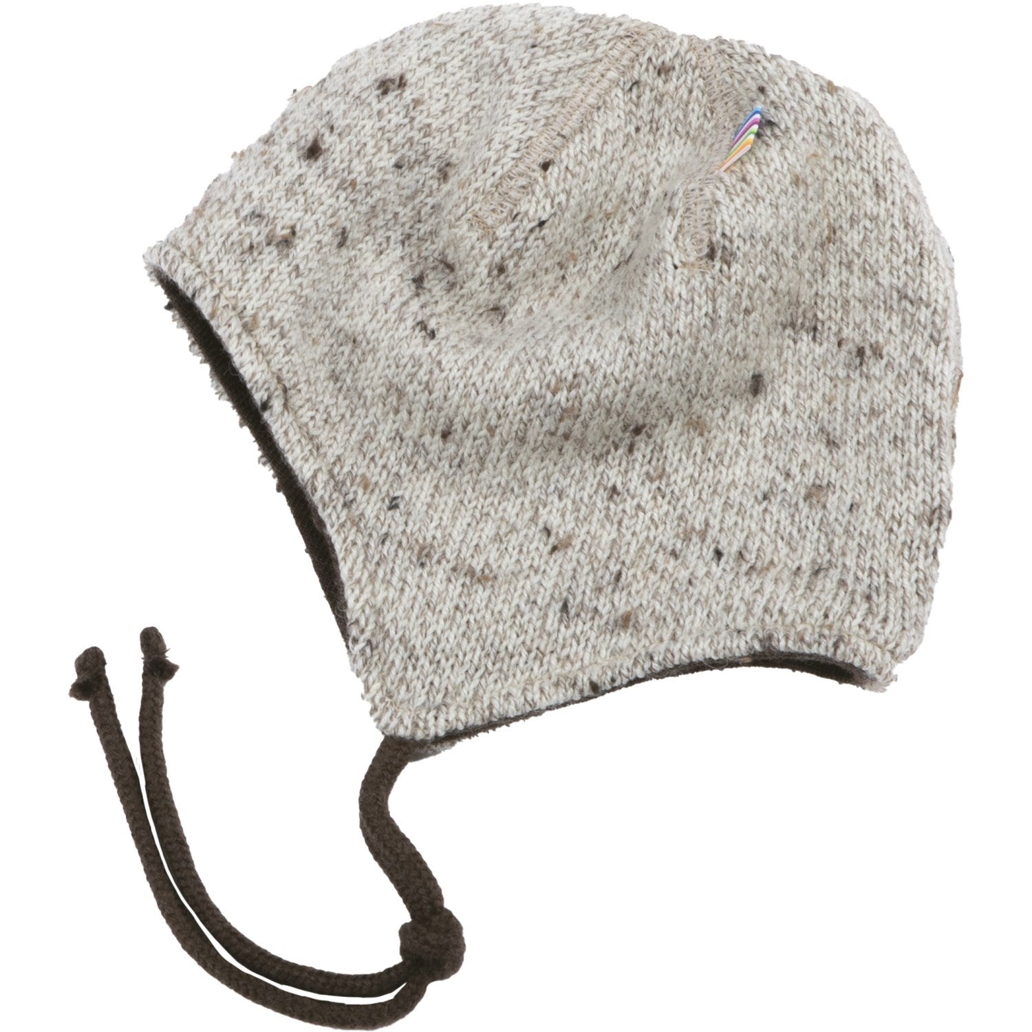 Joha Uld Babyhjelm i Beige - 2 Lags Beskyttelse