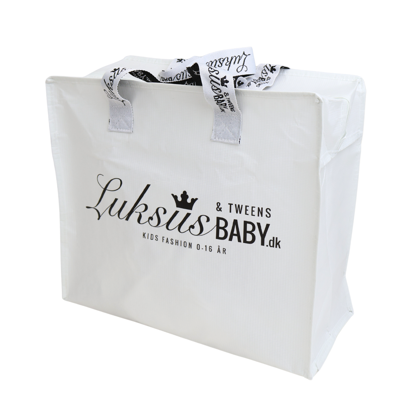 Genanvendelig Lynlås Pose i Hvid fra Luksusbaby