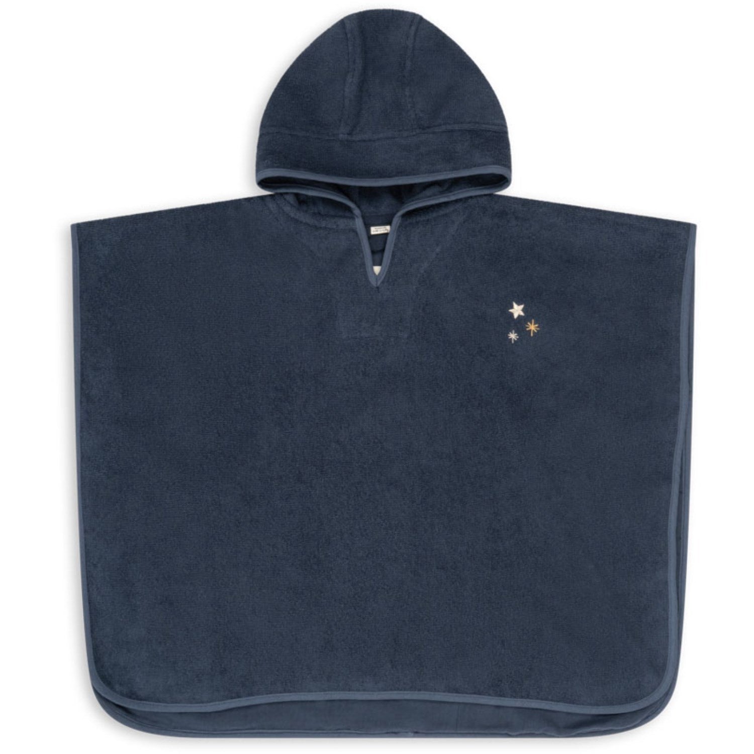 Konges Sløjd Blue Nights Badeponcho i Økologisk Bomuld