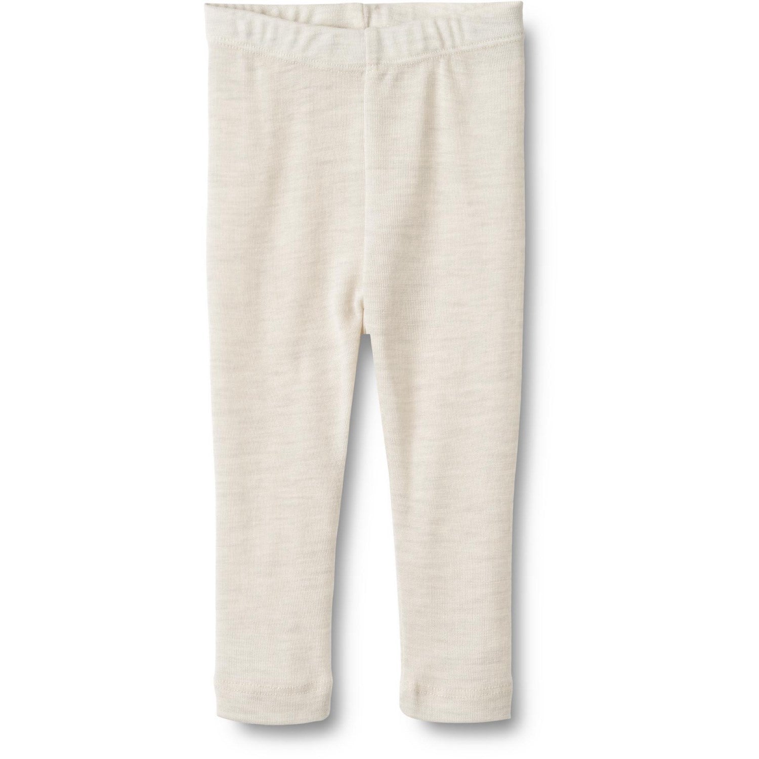 Æggeskal Melange Uld Leggings til Børn - Stilfuld Komfort