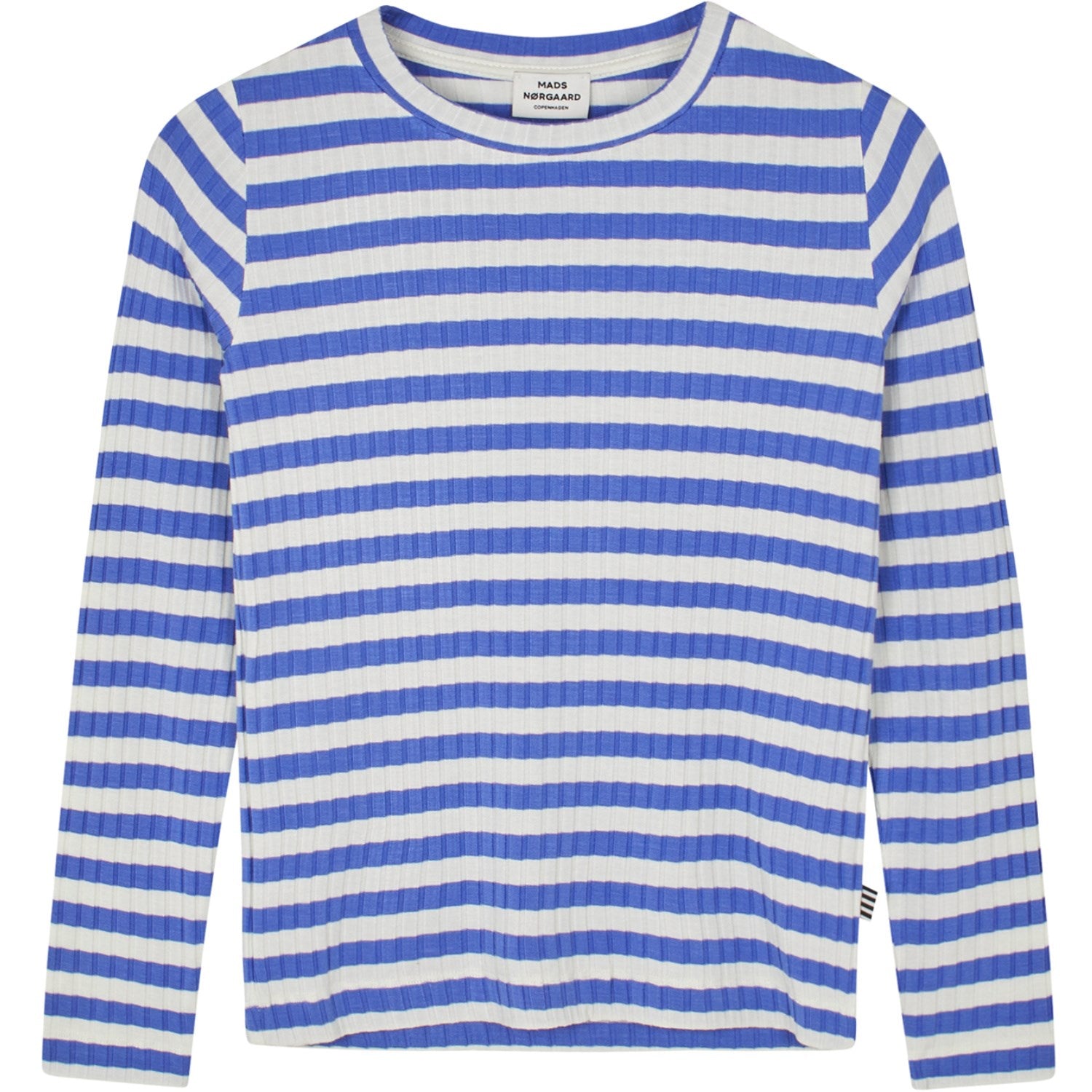 Amparo Blue/Vanilla Ice 5x5 Classic Stripe Bluse til Børn