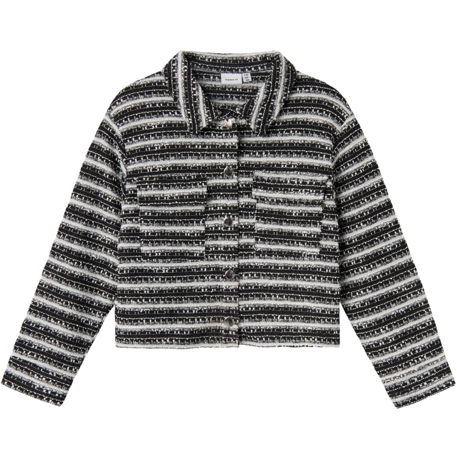 Sort Ragia Kort Blazer til Børn fra Name It