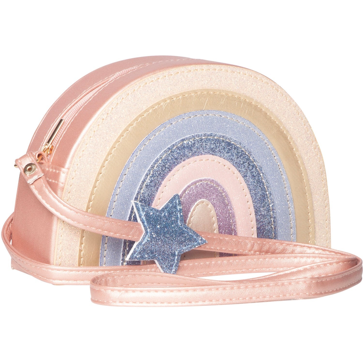 Farverig skuldertaske - Rainbow Little Prince fra Mimi & Lula