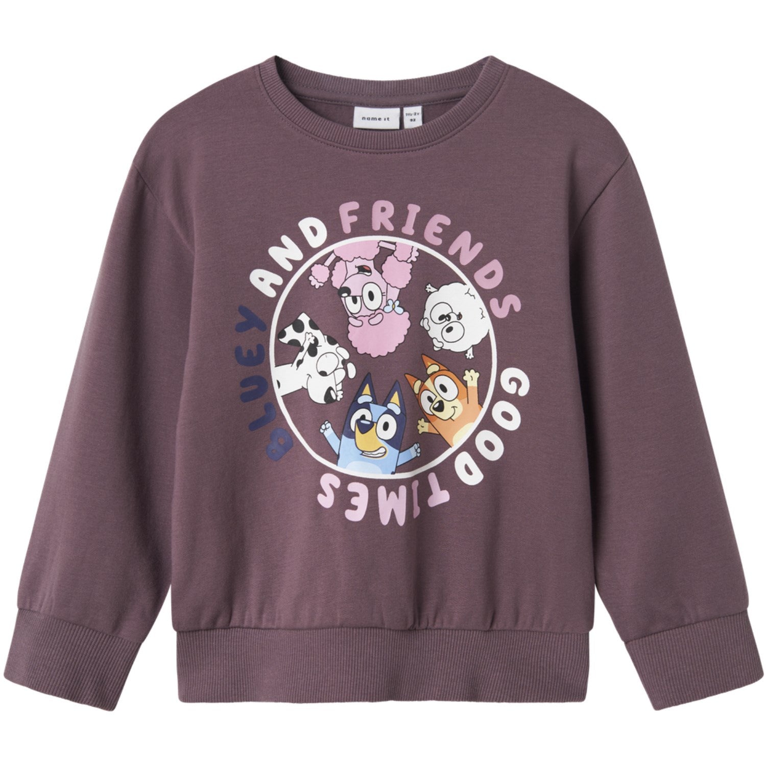 Arctic Dusk Nira Bluey Regular Sweatshirt   Str. 92 fra Name It