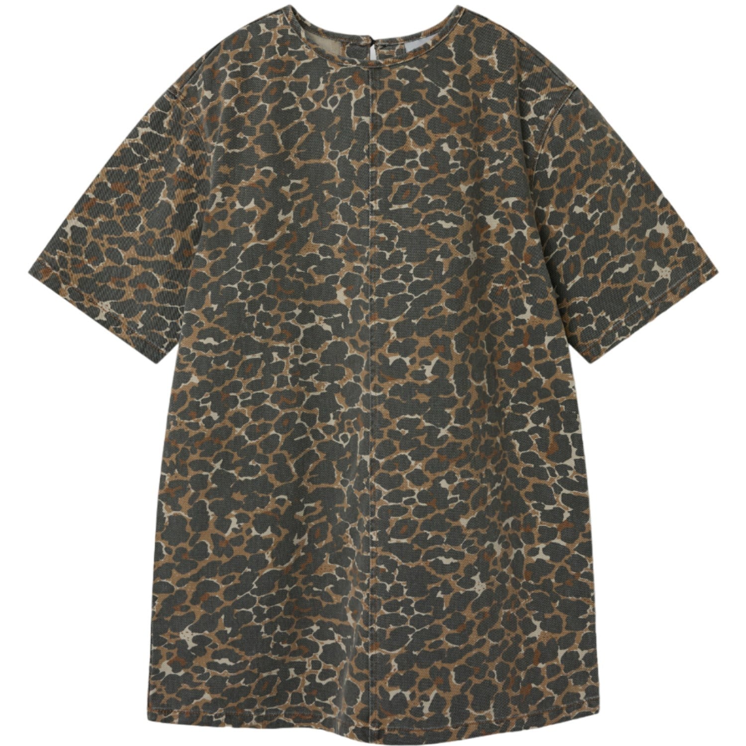 Affogat Leo Leo Twill Kjole   Str. 128 fra Name It
