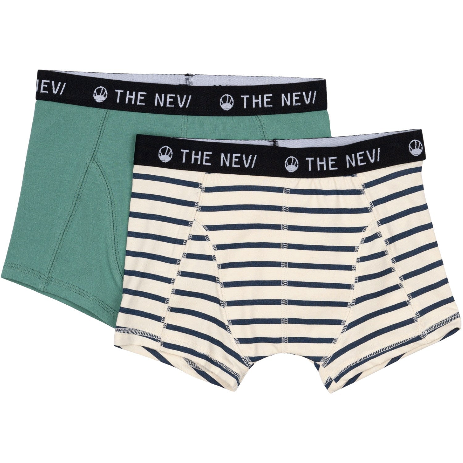 Bottle Green Boxers 2 Pak   Str. 3 4 år fra The New