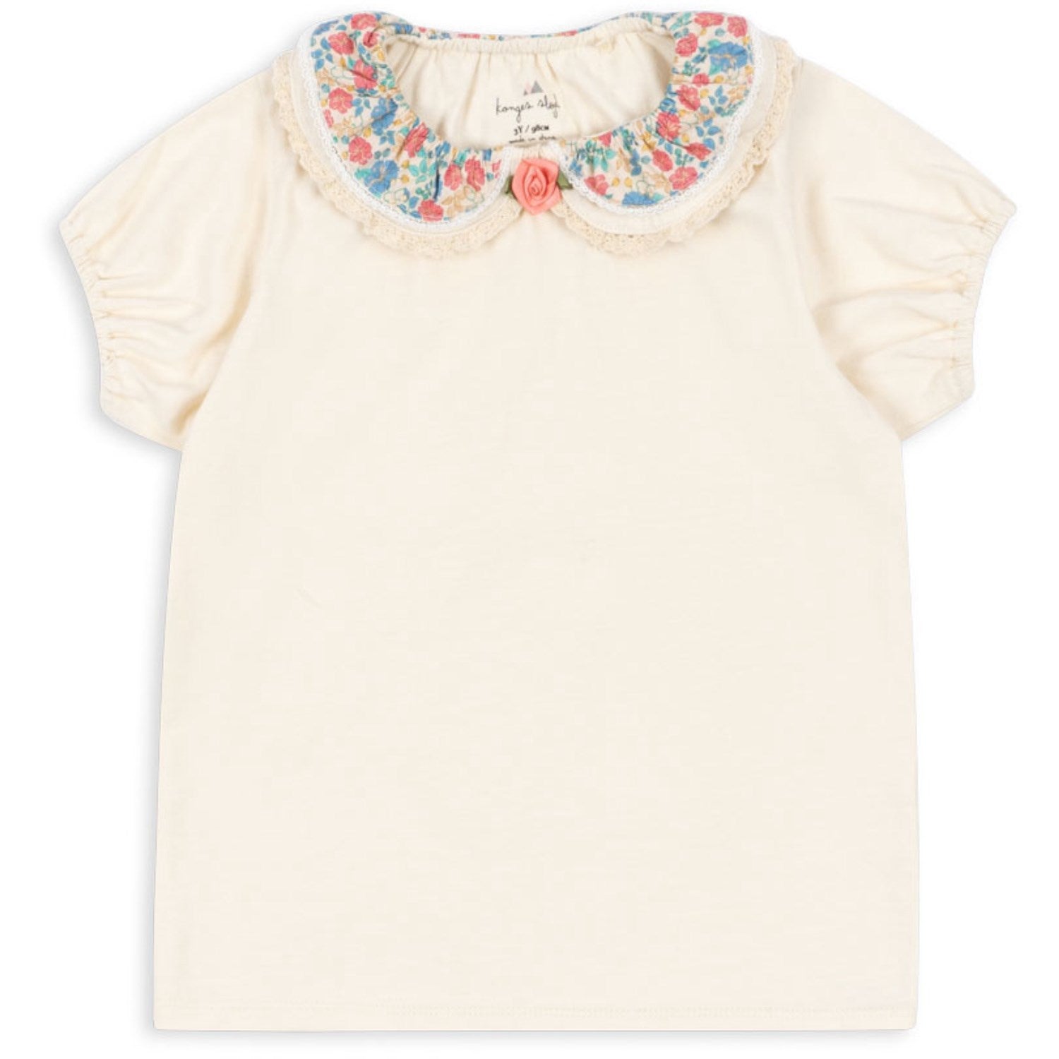 Antique White Pami Tee Gots   Str. 2 år fra Konges Sløjd