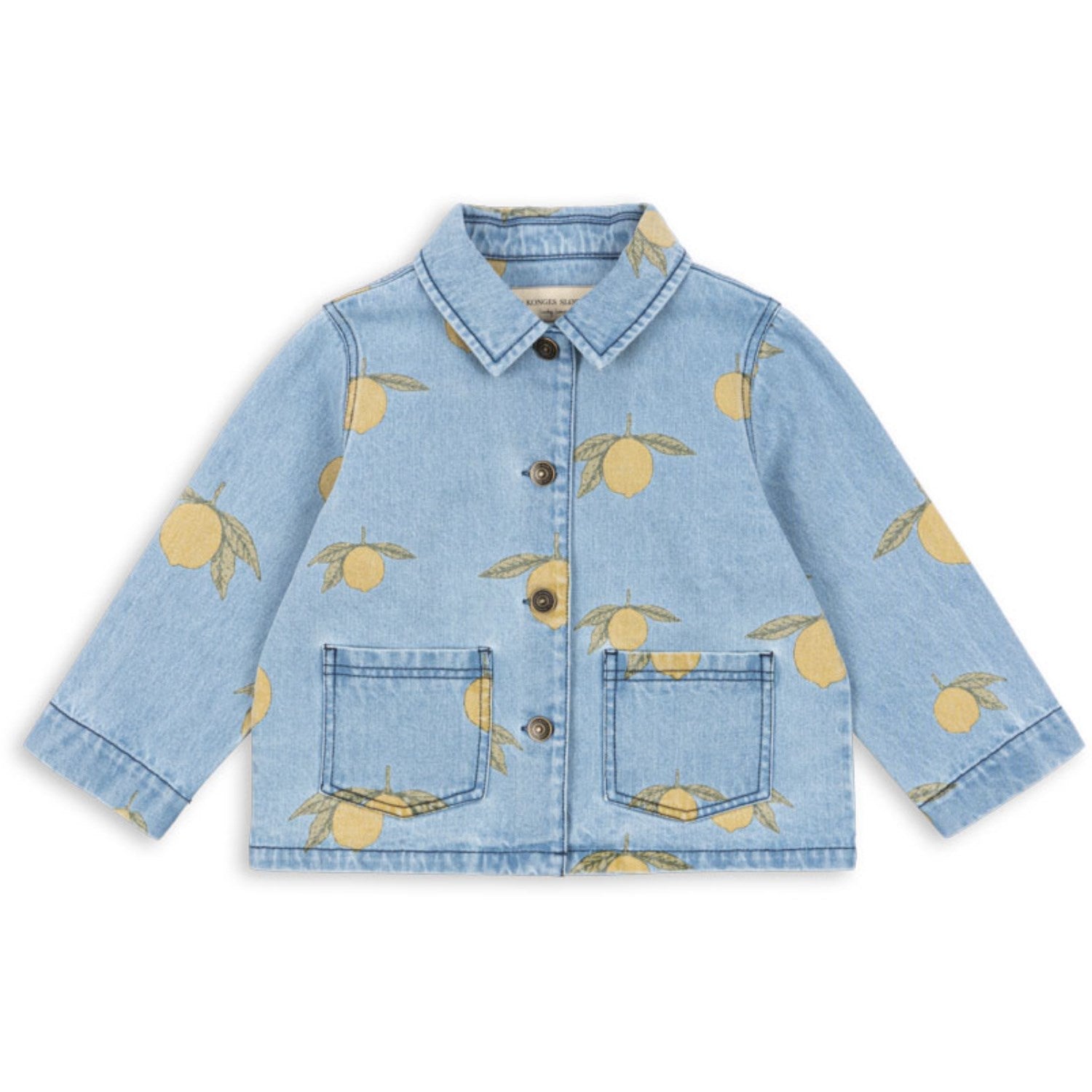 Lemon Denim Magot Jakke Gots   Str. 12 Mdr fra Konges Sløjd