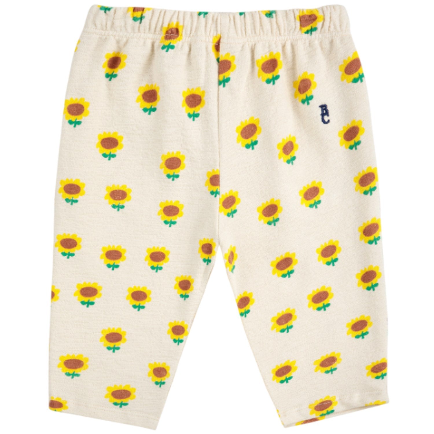 Beige Sunflower All Over Jogging Bukser   Str. 9 Mdr fra Bobo Choses
