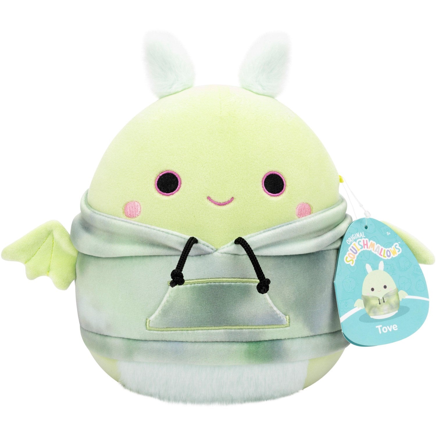 19 Cm Hoodies Tove Mothman fra Squishmallows