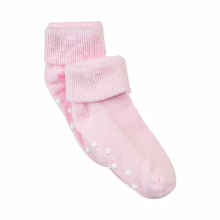 2 Pak Skridsikre Baby Sokker Rosa fra Minymo