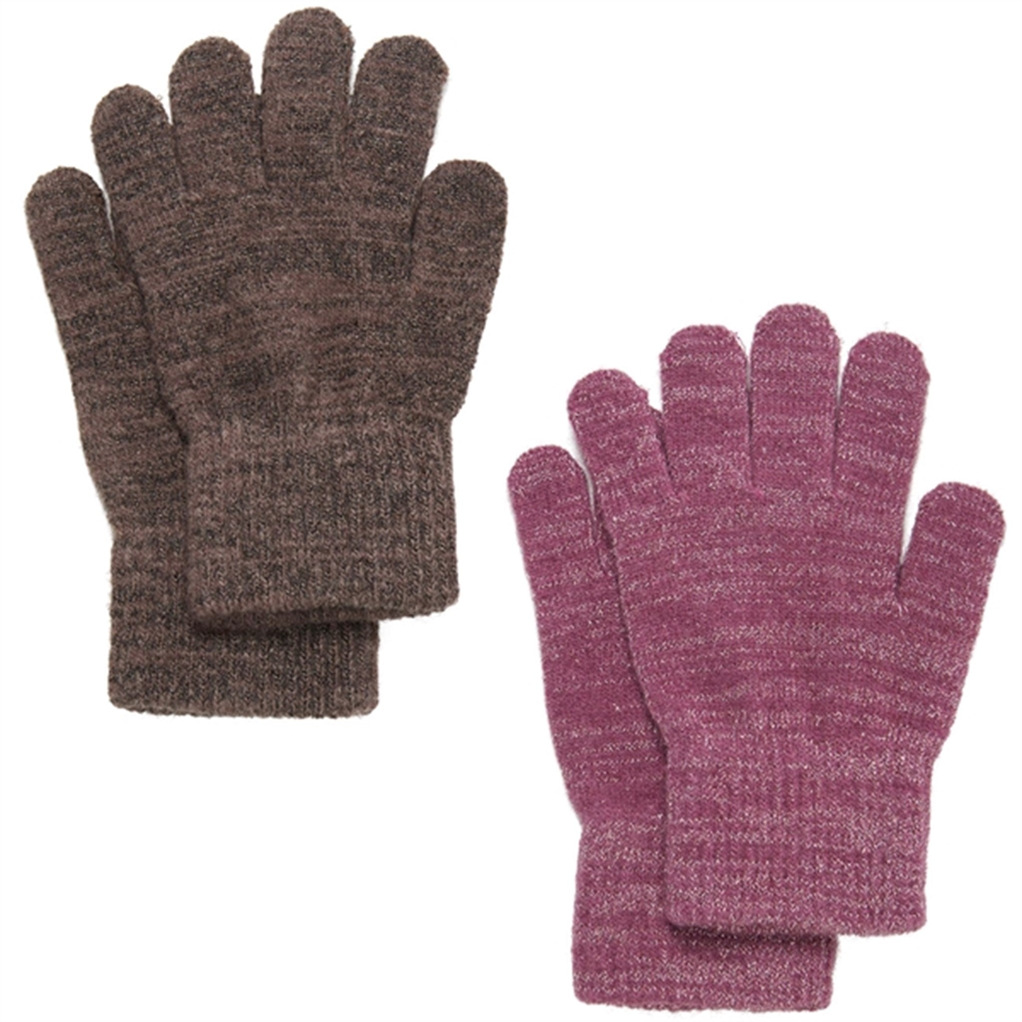 Fingervanter Magic Glitter 2 Pak - Mellow Mauve tilbud