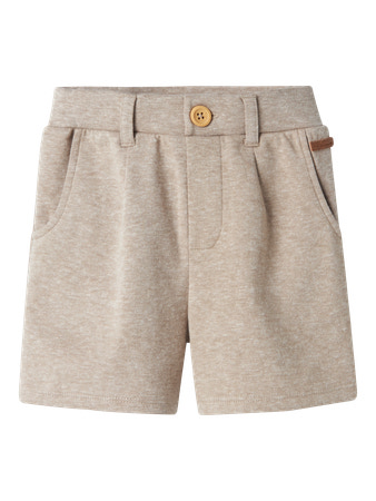 Chino Sweat Shorts Follow Pure Cashmere Melange fra Name It