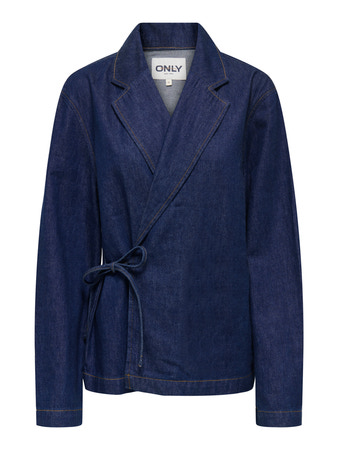 Only Denimjakke Ellis Dark Blue Denim