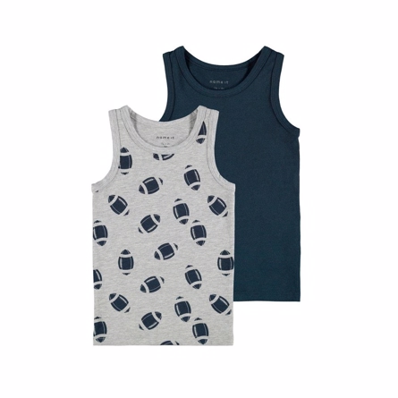 2 Pak Basis Tanktops Rugby fra Name It