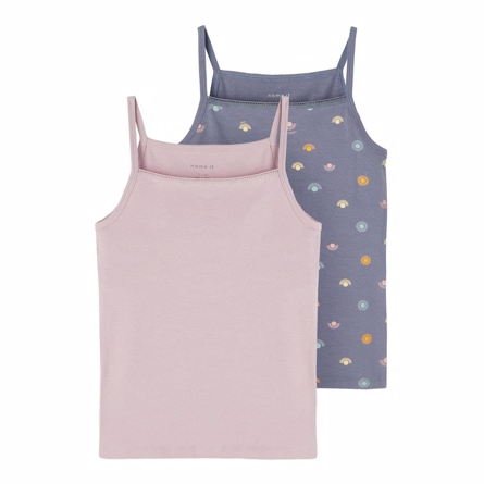 2 Pak Strop Toppe Folkstone Gray fra Name It