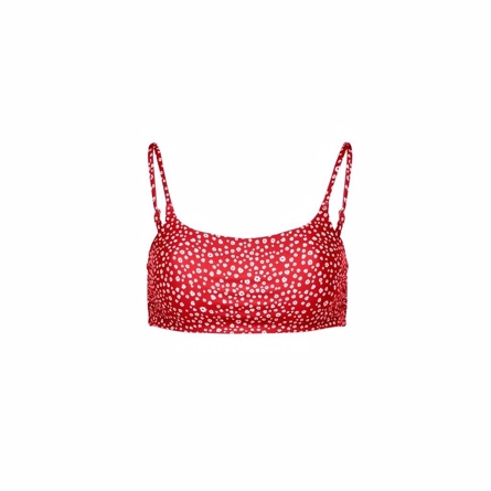 Bikini Top Susan Mars Red fra Only