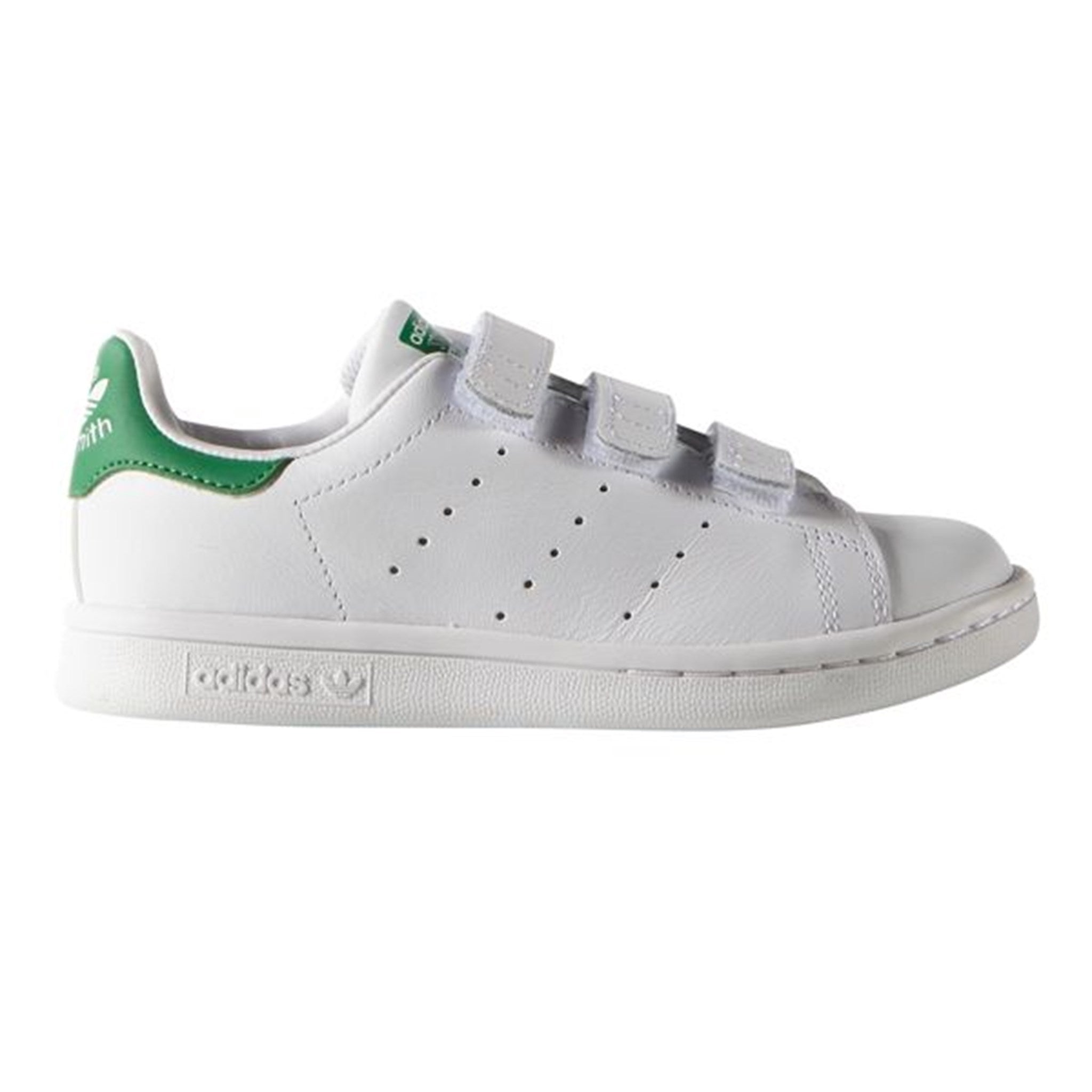 Adidas Stan Smith Sneakers i Hvid og Grøn til Børn