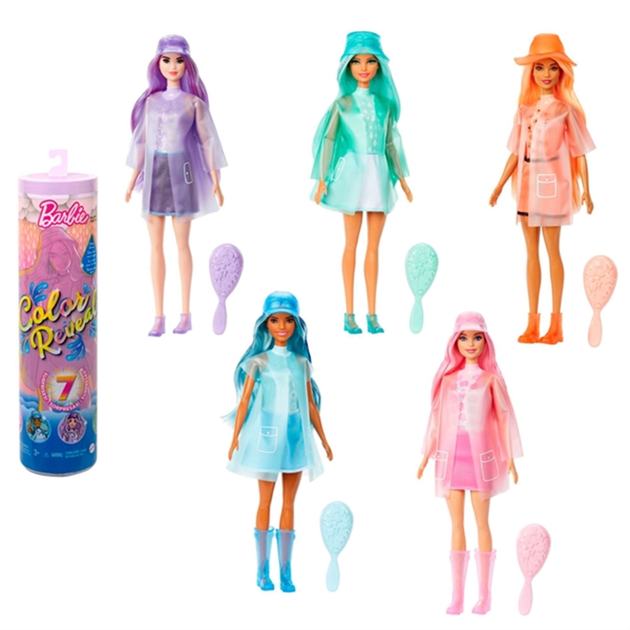 Barbie® Color Reveal Dukke - Regn eller Sol Overraskelse