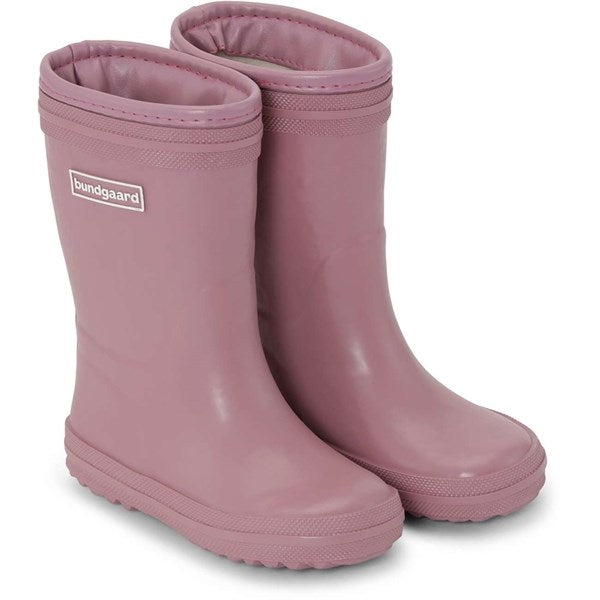Bundgaard Cloudy High Warm Gummistøvle - Mørk Rosa tilbud