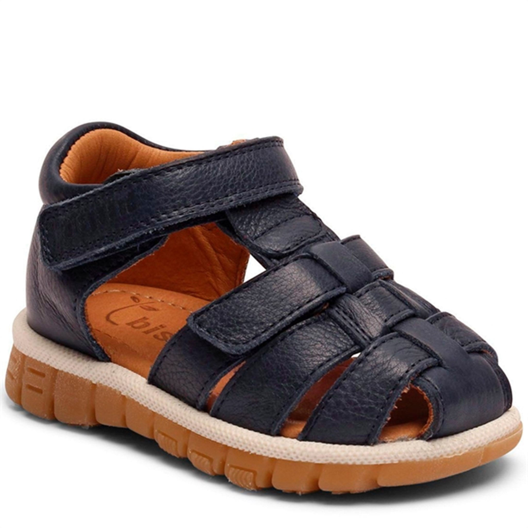Angus Sandal i Navy - Kvalitetslæder til Børn!