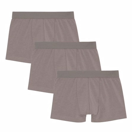 3 Pak Boxershorts Granit Grå fra Birkholm