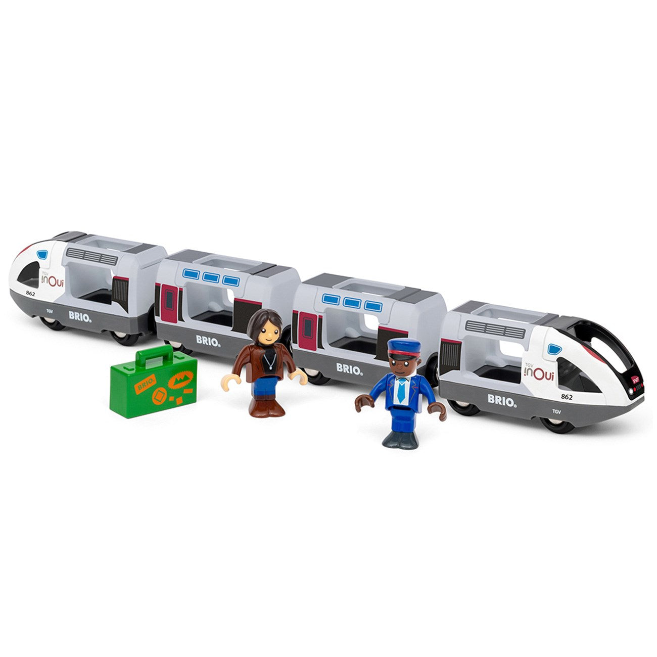36087 TGV Højhastighedstog fra BRIO® - Leg med fart!
