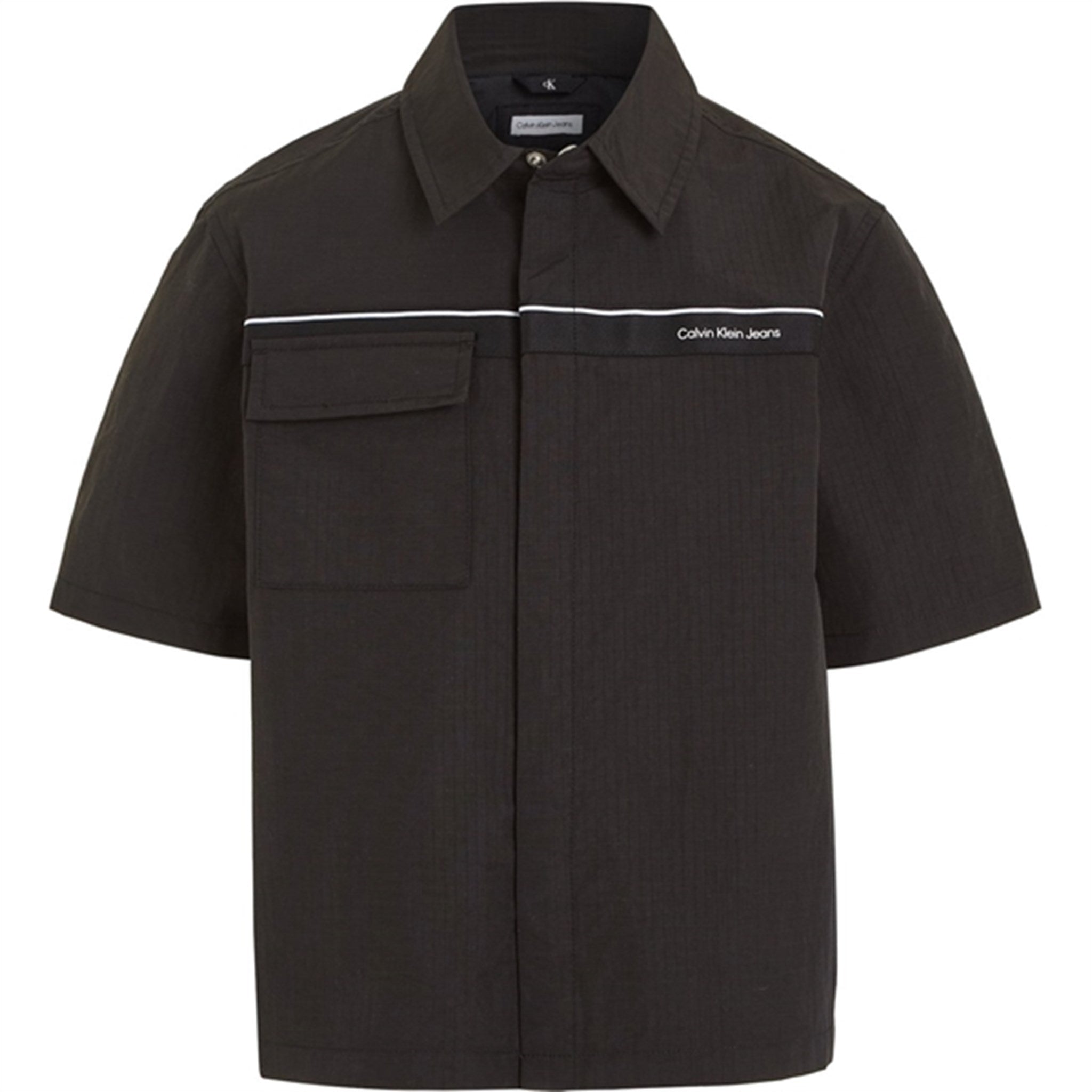 Ripstop Tape Skjorte fra Calvin Klein - 100% genanvendt nylon