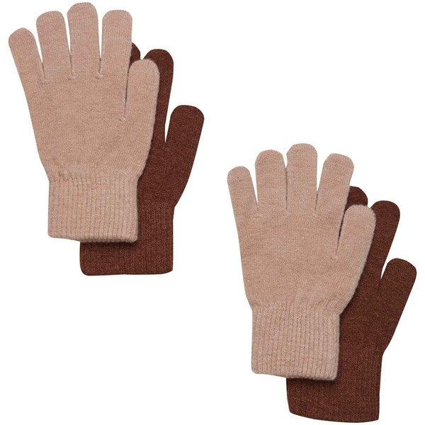 Fingervanter Magic 2-Pak Skildpaddemønster - Udsalg!